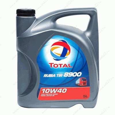 Масло моторное TOTAL Rubia TIR 8900 10W-40 синтетическое 5 л