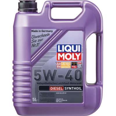 Масло моторное LIQUI MOLY Diesel Synthoil 5W-40 5 л