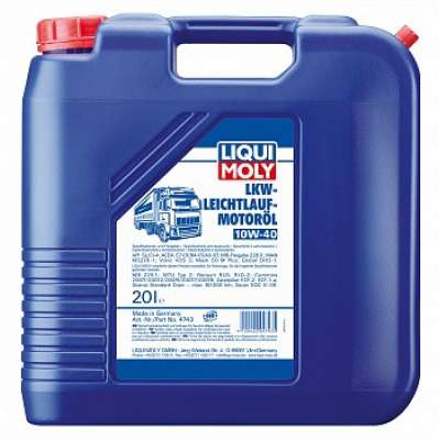 Моторное масло LIQUI MOLY LKW-Leichtlauf-Motoroil Basik 10W40 20л