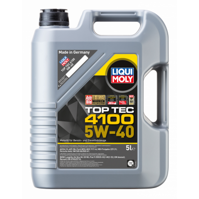 Масло моторное LIQUI MOLY TOP TEC 4100 5W-40 5 л