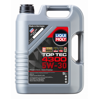 Масло моторное LIQUI MOLY TOP TEC 4300 5W-30 5 л (3741)