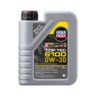 Моторное масло LiquiMoly НС-синт. Top Tec 6100 0W-30 C2 . 1 л