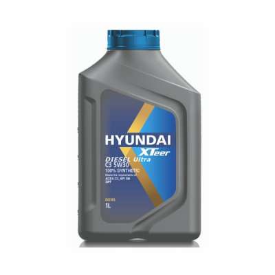 Масло моторное HYUNDAI XTeer синтетическое Diesel Ultra C3 SAE 5W-30, 1 л.