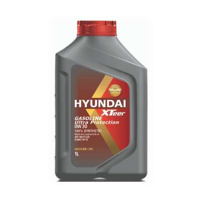 Масло моторное HYUNDAI XTeer синтетическое Gasoline Ultra Protection SAE 0W-30 SN, 1 л.