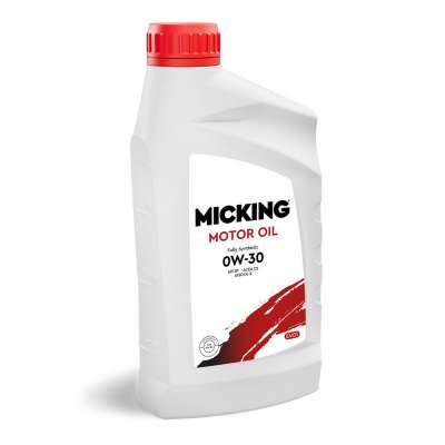 Моторное масло Micking Motor Oil EVO1 0W-30 синтетическое API SP ACEA C2 для бензиновых и дизельных двигателей 1л., арт M2122