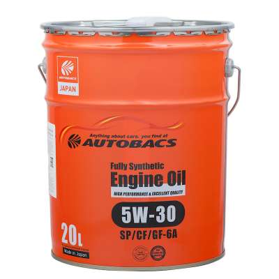 Масло моторное AUTOBACS ENGINE OIL SAE 5W-30 API SP/CF ILSAC GF-6A FULLY SYNTHETIC 20 л