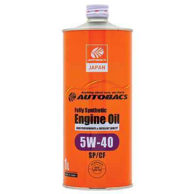 Масло моторное AUTOBACS ENGINE OIL SAE 5W-40 API SP/CF FULLY SYNTHETIC 1 л