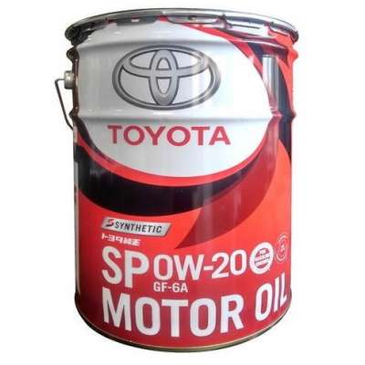 Масло моторное синтетическое- 08880-13203 TOYOTA MOTOR OIL SP/GF-6A 0W20 20л