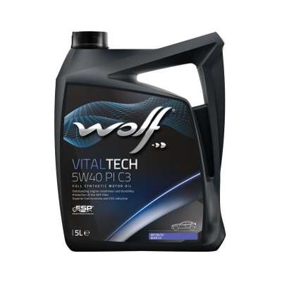 Масло моторное Wolf VITALTECH 5W40 PI C3 5L СИНТЕТИКА - 8303012