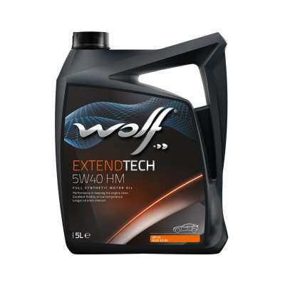 Масло моторное Wolf EXTENDTECH 5W40 HM 5L СИНТЕТИКА - 8321580