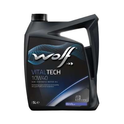 Масло моторное Wolf VITALTECH 10W40 5L ПОЛУСИНТЕТИКА - 8300912