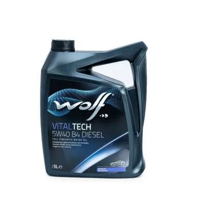 Масло моторное Wolf VITALTECH 5W40 B4 DIESEL 5L - 1042635