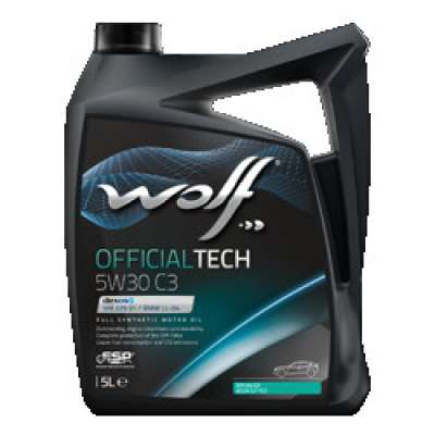 Масло моторное Wolf OFFICIALTECH 5W30 C3 RN 5L - 1043876