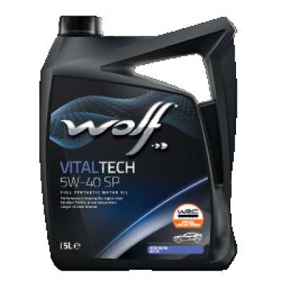 Масло моторное Wolf VITALTECH 5W-40 SP 5L - 1048901