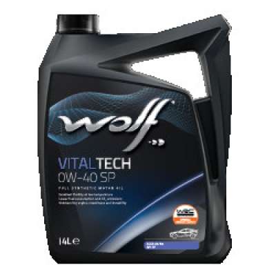 Масло моторное Wolf VITALTECH 0W-40 SP 4L - 1048898