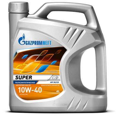 Масло моторное Gazpromneft Super 10W-40 4 л