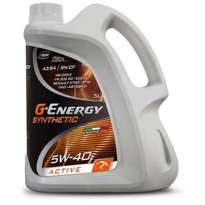 Масло моторное 2G-Energy Synthetic Active 5W-40 5 л