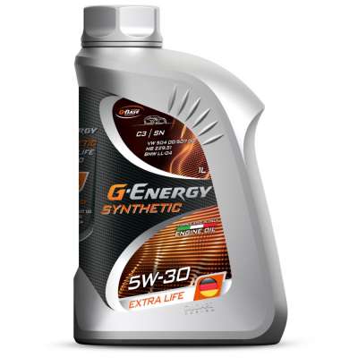 Масло моторное 2G-Energy Synthetic Extra Life 5W-30 1 л