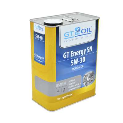 Масло моторное GT Oil Energy SN, SAE 5W-30, API SN/GF-5, 4 л