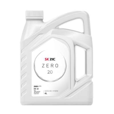 Масло моторное ZIC ZERO, Синтетическое, 0W-20, SN PLUS, SN-RC, 4 л