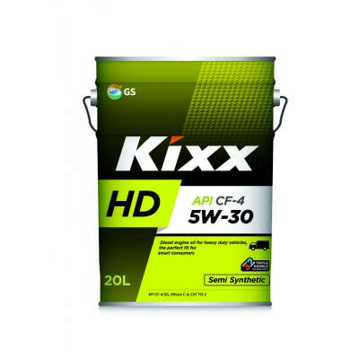 Масло моторное KIXX HD, полусинтетическое, 5W-30, CF-4, 20 л