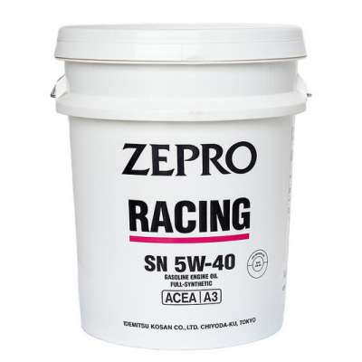 Масло моторное IDEMITSU Zepro Racing, синтетическое, 5W-40, SN, 20 л