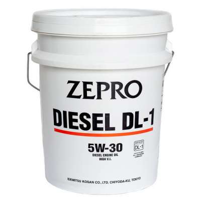 Масло моторное IDEMITSU Zepro Diesel, синтетическое, 5W-30, DL-1, 20 л