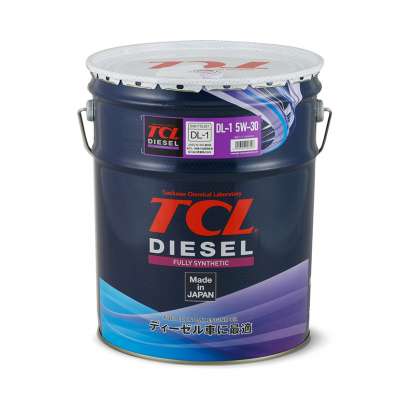 Масло моторное TCL Diesel, синтетическое, 5W-30, DL-1, 20 л