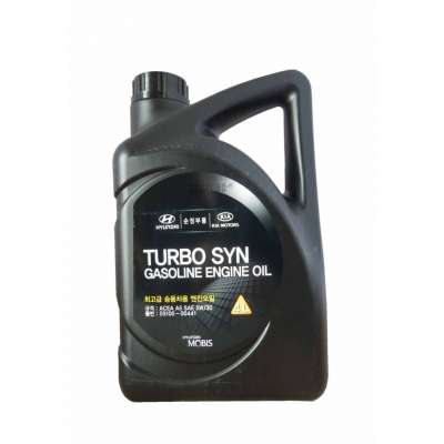 Масло моторное HYUNDAI/KIA Turbo SYN Gasoline Engine Oil, синтетическое, 5W-30, 4 л