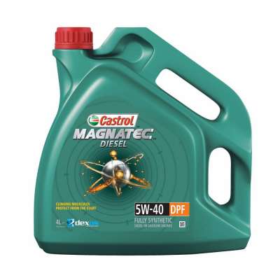 Масло моторное CASTROL Magnatec Diesel, синтетическое, 5W-40, 4 л