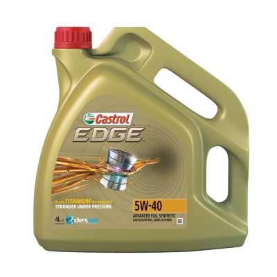 Масло моторное CASTROL EDGE Titanium FST, синтетическое, 5W-40, 4 л