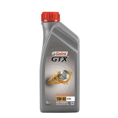 Масло моторное CASTROL GTX, синтетическое, 5W-40, 1 л