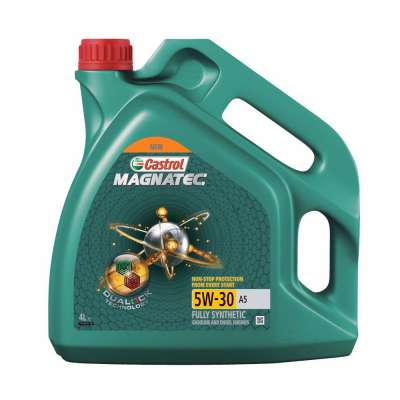 Масло моторное CASTROL Magnatec DUALOCK, синтетическое, 5W-30, 4 л