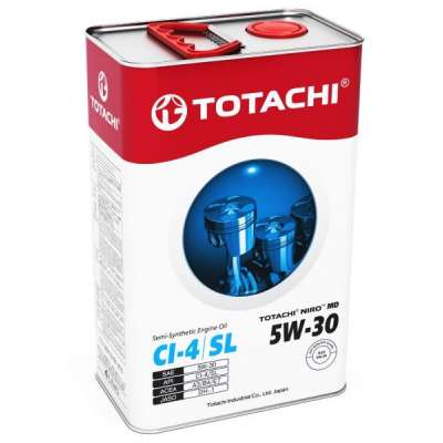 Масло моторное TOTACHI NIRO MD, полусинтетическое, 5W-30, CI-4/SL, 4 л