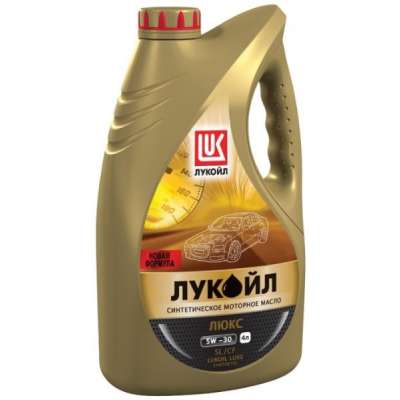 Масло моторное LUKOIL ЛЮКС синт 5W-30 SL/CF 4 л