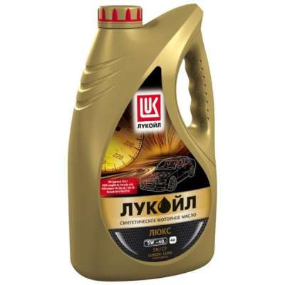 Масло моторное LUKOIL ЛЮКС синт 5W-40 SN/CF 4 л