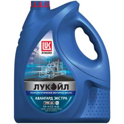 Масло моторное LUKOIL полусинтетическое АВАНГАРД ЭКСТРА 10W-40 CH4/CG/SJ 5 л