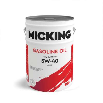 Моторное масло Micking Gasoline Oil MG1 5W-40 синтетическое API SP для бензиновых двигателей 20л., арт M2135