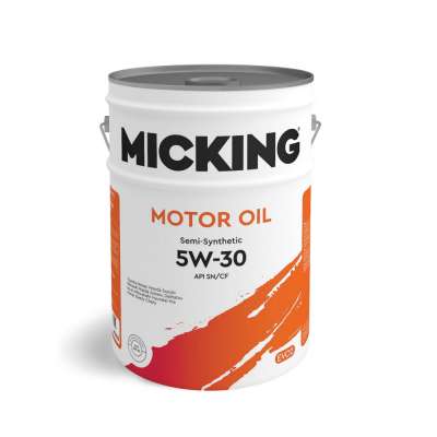 Моторное масло Micking Motor Oil EVO2 5W-30 полусинтетическое API SN/CF для бензиновых и дизельных двигателей 20л., арт M2152