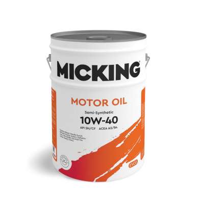 Моторное масло Micking Motor Oil EVO2 10W-40 полусинтетическое API SN/CF A3/B4 для бензиновых и дизельных двигателей 20л., арт M2157