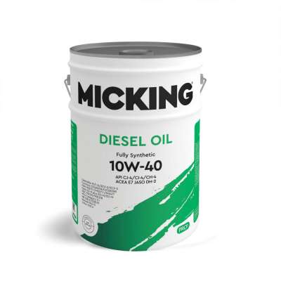 Моторное масло Micking Diesel Oil PRO1 10W-40 синтетическое API CJ-4/CI-4/CH-4 ACEA E7 A3/B3 для дизельных двигателей 20л., арт M1136