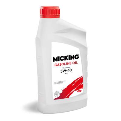 Моторное масло Micking Gasoline Oil MG1 5W-40 синтетическое API SP для бензиновых двигателей 1л., арт M2133