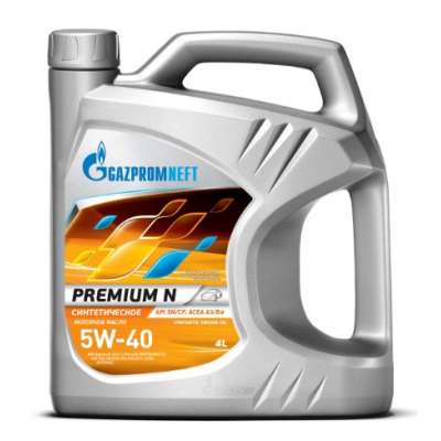 Масло Gazpromneft 5W40 Premium N API SN/CF ACEA A3/B4 4л син