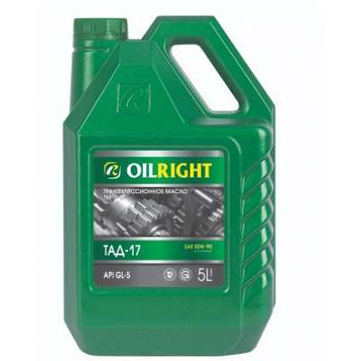 Масло OIL RIGHT ТАД-17 80W-90 GL-5 5л