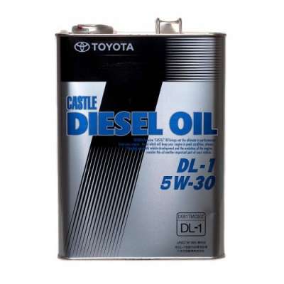 Масло моторное полусинтетическое TOYOTA Diesel Oil DL-1 5W-30 4 л