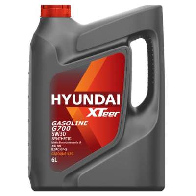 Масло моторное Hyundai Xteer Gasoline G700 SN 5W-30 6 л 1061135