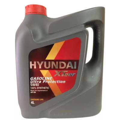 Масло моторное Hyundai Xteer Gasoline Ultra Protection 5W-40 4 л 1041126