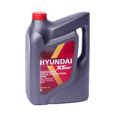 Масло моторное Hyundai Xteer Gasoline Ultra Protection 5W-40 6 л 1061126