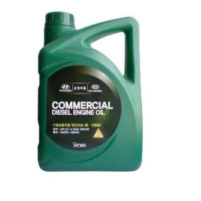 Масло моторное HYUNDAI/KIA Commercial diesel engine oil 10W-40 полусинтетическое 4 л 05200-484A0