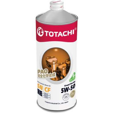 Масло моторное TOTACHI Grand Racing Fully Synthetic SN/CF Синтетика 5W-50 1 л